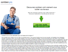 Tablet Screenshot of combien.pro
